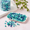 Baking Paint Pearlized Glass Pearl Round Beads HY-CW0001-01-4