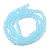 Imitation Jade Glass Beads Strands GLAA-L050-B02-2