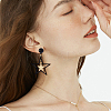3 Pairs 3 Colors Brass Clip-on Earrings EJEW-FI0002-71-7