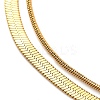 304 Stainless Steel Multi-Strand Chain Bracelets LS-BJEW-G711-03C-G-2