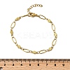 304 Stainless Steel Link Bracelets BJEW-A044-03A-G-5