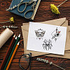 Custom PVC Plastic Clear Stamps DIY-WH0448-0050-5