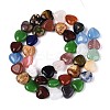 Natural & Synthetic Mixed Stone Beads Strands G-T142-71-2