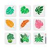 9Pcs 9 Styles Mandala PET Hollow Out Drawing Painting Stencils DIY-WH0411-533-1
