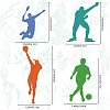 Sport Theme Stainless Steel Cutting Dies Stencils DIY-WH0238-149-3