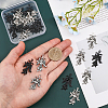20Pcs 2 Colors Alloy Pendants FIND-CA0007-54-3