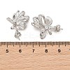 Brass Micro Pave Cubic Zirconia Peg Bails CU-CBA8264-01P-3