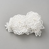 1 Yard 3D 6-Petal Flower Organza Lace Trim Ribbon OCOR-WH20001-28A-2