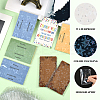 2 Bags 2 Styles Rectangle Laser Transparent Plastic Packaging Bags ABAG-SP0001-46B-3