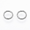 Non-Tarnish 304 Stainless Steel Open Jump Rings STAS-N092-167B-01-1