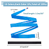 13Pcs 13 Colors PU Leather Anti-slip Tennis Racquet Overgrip AJEW-FH0004-63-2