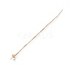 Brass Stud Earring Findings KK-L180-044G-3