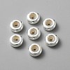 925 Sterling Silver Spacer Beads STER-WH0008-06B-S-2