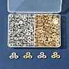 400Pcs 2 Colors CCB Plastic Beads CCB-FS0001-11-9