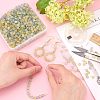 2 Colors Plating Transparent Acrylic Beads TACR-CA0001-03-3