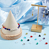 250Pcs 10 Colors Transparent Glass Beads Sets GLAA-HY0001-16-5