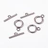 Tibetan Style Alloy Toggle Clasps LF0273Y-NF-3