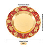 1Pc Iron Flat Round Display Panel for Fragrance Activity AJEW-MB0001-13B-3