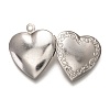 Non-Tarnish 316 Stainless Steel Locket Pendants LS-X-STAS-O135-06P-4