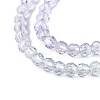 Transparent Gradient Color Glass Beads Strands GLAA-G101-2mm-18-3