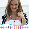 300Pcs 15 Colors Opaque Acrylic Beads SACR-UN0001-04-5