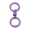 Alloy Spring Gate Clasps PALLOY-Q009-01K-1
