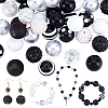 1 Set Opaque Acrylic Beads Set MACR-PH0001-51B-1