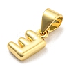 Brass Charms KK-Z027-14G-E-2