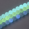 Synthetic Luminous Stone Beads Strands G-S200-08C-2