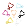 15Pcs Spray Painted Eco-Friendly Alloy Swivel Snap Hook Clasps FIND-YW0010-13-1