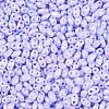 Opaque Colours Luster Glass Seed Beads SEED-T006-02C-2