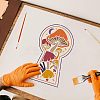 Plastic Reusable Drawing Painting Stencils Templates DIY-WH0202-272-5