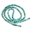 Natural HuBei Turquoise Beads Strands G-P629-D01-01-3