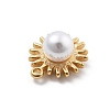 ABS Plastic Imitation Pearl Pendants STAS-R155-052A-G-2
