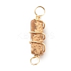 Natural Picture Jasper Connector Charms PALLOY-JF01580-04-2