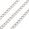 Brass Curb Chains KK-P304-02C-P-1