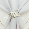 Alloy Napkin Rings LS-AJEW-WH0140-30-1