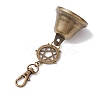 Iron Bell Pendant Decoration HJEW-JM02278-4