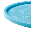 Astrology Board Theme Flat Round Cup Mat Silicone Molds LS-DIY-I088-06A-4