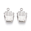 304 Stainless Steel Pendants X-STAS-T067-80P-1