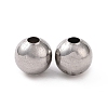 Non-Tarnish 304 Stainless Steel Round Beads LS-X-STAS-F285-01P-2