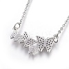304 Stainless Steel Pendant Necklaces X-NJEW-O108-12P-2