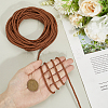 10M Round Imitation Leather Braided Cord WL-GF0001-32C-04-3