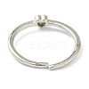 Brass Cuff Rings RJEW-L100-006-4
