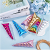 12Pcs 6 Colors Cloth Unicorn Horn Headdress Findings FIND-GF0007-39-4