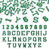 36Pcs 2 Sets 2 Styles Letter A~Z & Number 0~9 Polyester Embroidery Sew On Patches Sets PATC-TA0001-55C-1