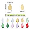 120Pcs 12 Colors Imitation Gemstone Glass Pendants GLAA-GA0001-49-2