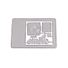 Camera with Photo Frame Carbon Steel Cutting Dies Stencils DIY-F036-51-6