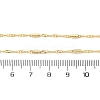 Brass Singapore Chains Necklaces for Women NJEW-D302-04G-5