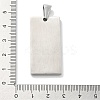 Christmas 304 Stainless Steel Pendants STAS-Z098-39P-3